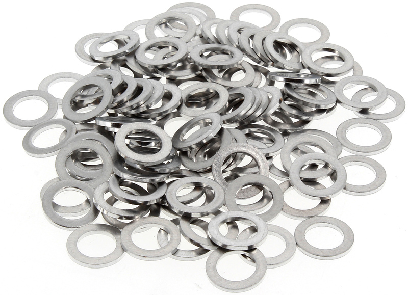 Rondelles alu BIHR 10x16x1,5mm 100 pièces