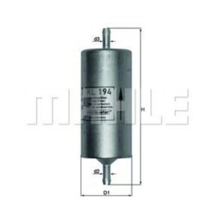 Filtre à essence JMP Ø8mm Moto Guzzi/Ducati