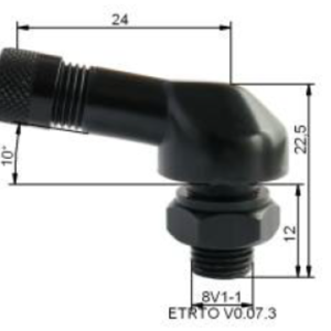 Valve pneumatique alu PROVAC Ø8,5mm – x10