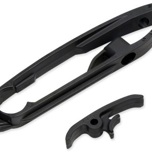 Kit patin de bras oscillant + patin de chaîne inférieur UFO noir KTM/Husqvarna