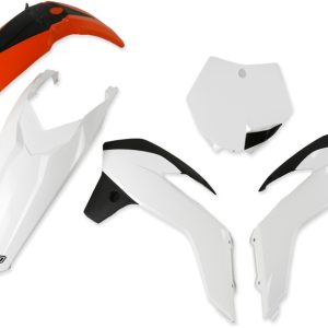 Kit plastique UFO origine (2017) orange/blanc/noir KTM SX85