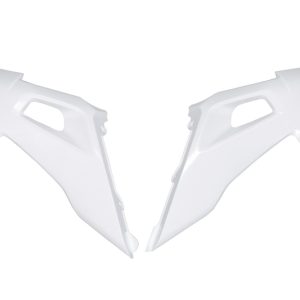 Ouies de radiateur UFO blanc Husqvarna FE/TE