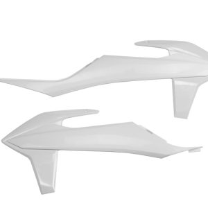 Ouïes de radiateur UFO blanc KTM SX/SX-F