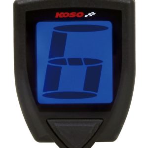 Indicateur de rapport engagé KOSO Super Slim Style universel noir