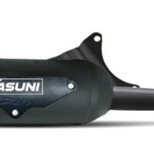 Pot d&rsquo;échappement YASUNI Eco Acier noir