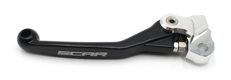 Levier d’embrayage retournable SCAR Flex noir