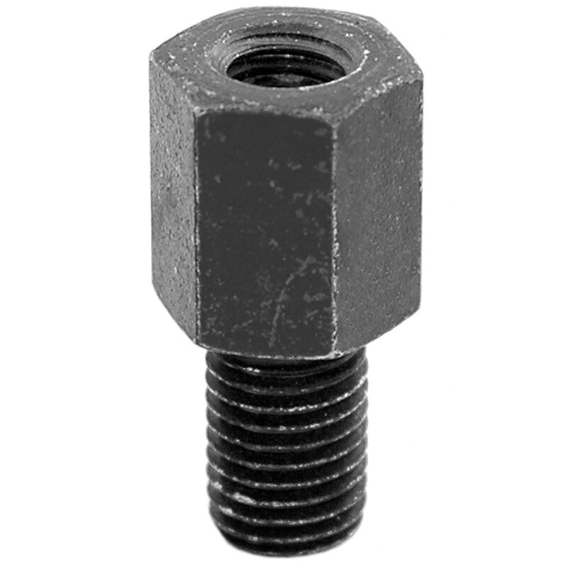 Adaptateur rétroviseur V PARTS droit universel mâle M8/125 (pas à droite)/femelle M8/125 (pas à droite) – Noir