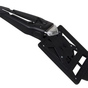 Support de plaque d’immatriculation 60° RACETECH avec lumière LED