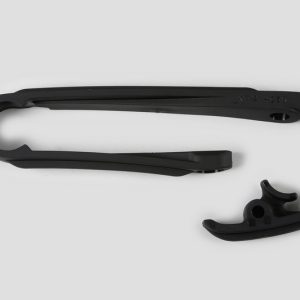 Kit patin de bras oscillant + patin de chaîne inférieur UFO noir KTM