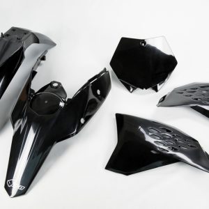 Kit plastique UFO noir KTM