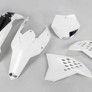 Kit plastique UFO blanc KTM