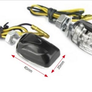 Clignotants BIHR Shell LED noir universels