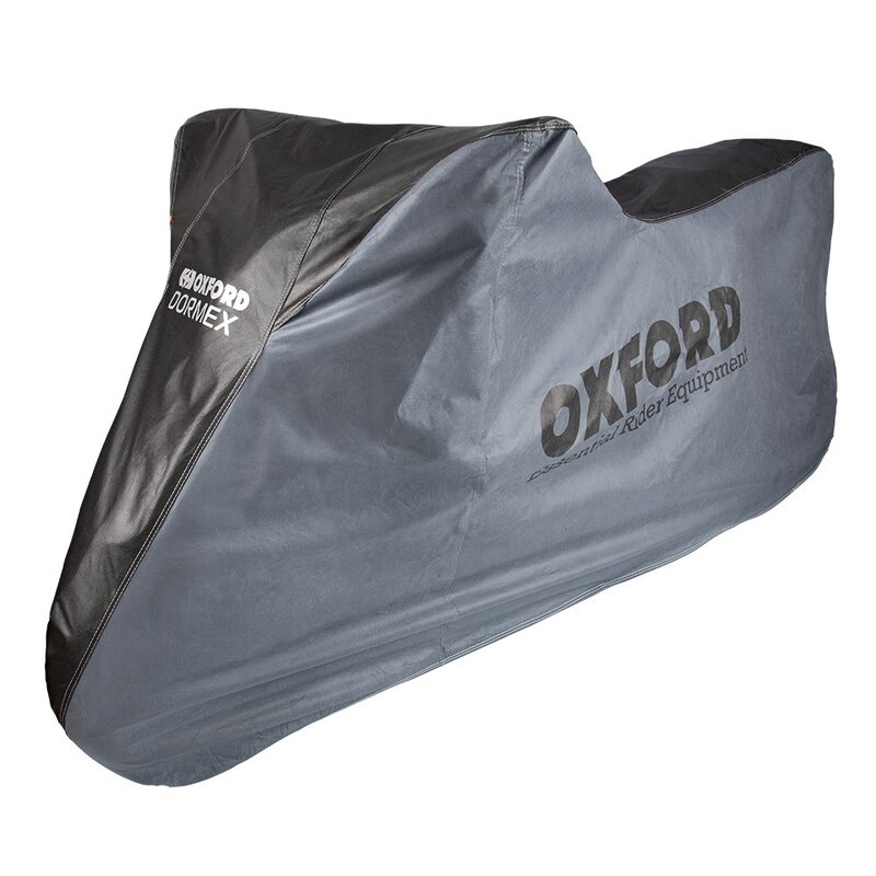 Housse de protection intérieur OXFORD Dormex noir/argent – moto / scooter – M