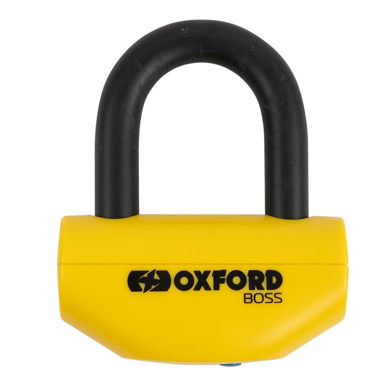 Bloque-disque OXFORD Big Boss – Ø16mm jaune – Classe SRA / ART4 / FG SBSC / Sold Secure Gold