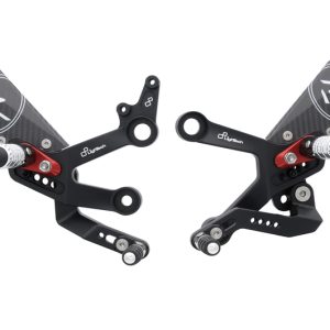 Commandes reculées réglables LIGHTECH Racing – sélection standard