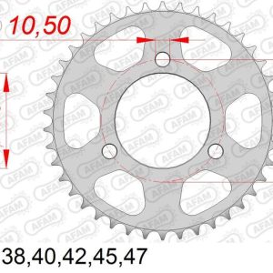 Couronne AFAM acier standard – 420