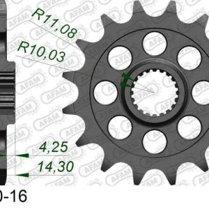 Pignon AFAM acier standard – 520