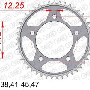 Couronne AFAM acier standard – 525