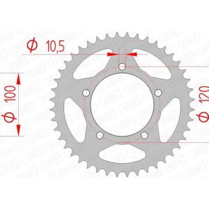 Couronne AFAM acier standard – 520
