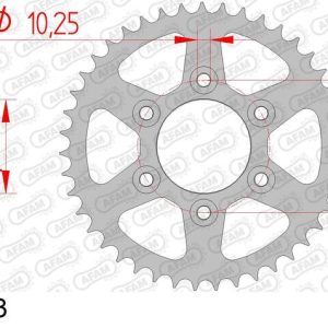 Couronne AFAM acier standard – 530