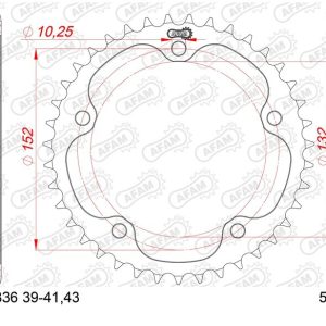 Couronne AFAM acier standard – 525
