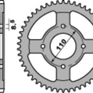 Couronne PBR Acier Standard – 428