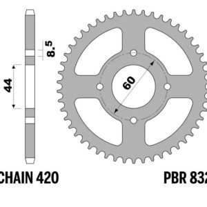 Couronne PBR acier standard – 420