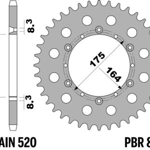 Couronne PBR acier standard – 520