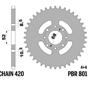 Couronne PBR acier standard – 520