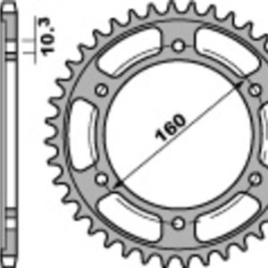 Couronne PBR acier standard – 525