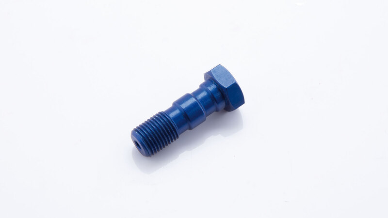 VIS DOUBLE M10X1.00 BLEU