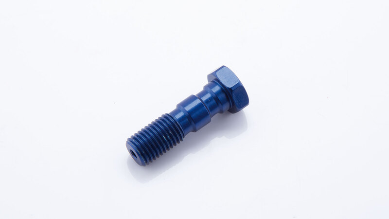 VIS DOUBLE M10X1.25 BLEU
