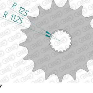 Pignon AFAM acier standard – 520