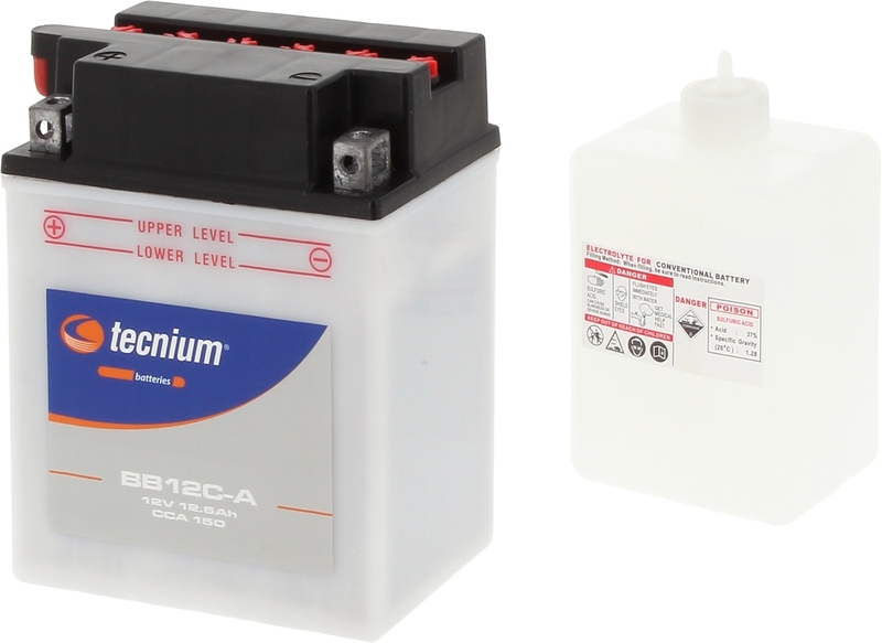 Batterie TECNIUM conventionnelle avec pack acide - BB12C-A