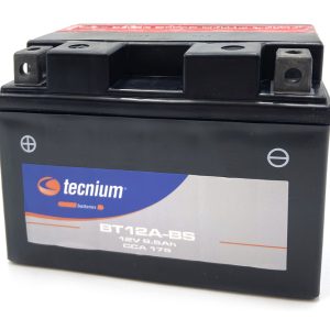 Batterie TECNIUM sans entretien avec pack acide – BT12A-BS