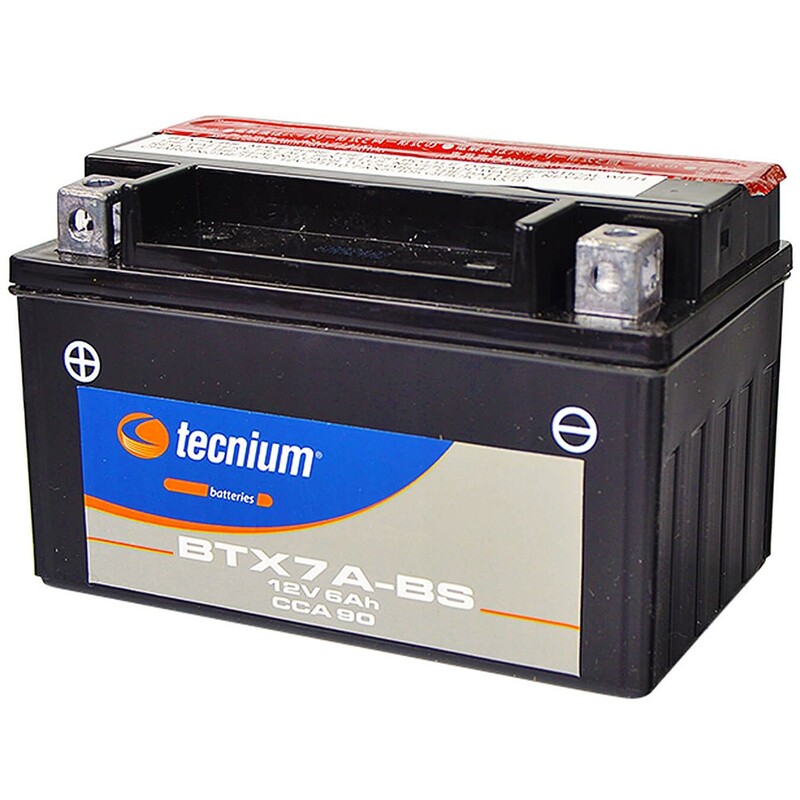 Batterie TECNIUM sans entretien avec pack acide – BTX7A-BS