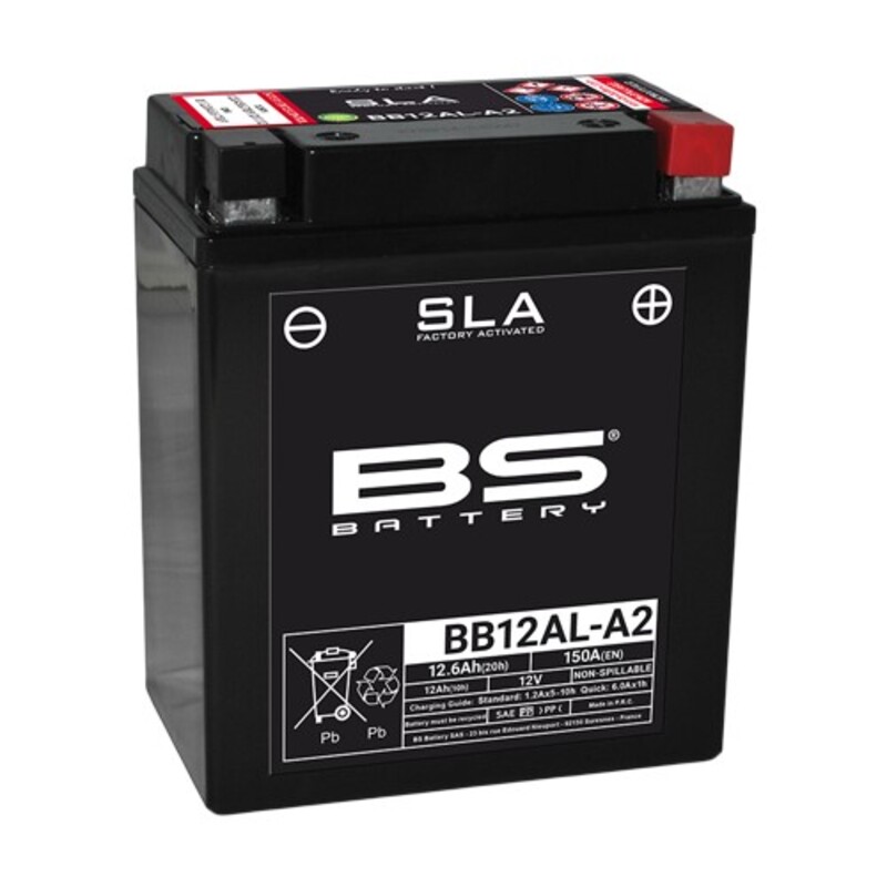 Batterie BS BATTERY SLA sans entretien activé usine – BB12AL-A2