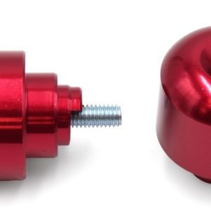 Embouts De Guidon Aluminium V PARTS Honda – Rouge
