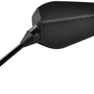 Rétroviseur VICMA F1 rectangulaire gauche universel M8/125 – carbone