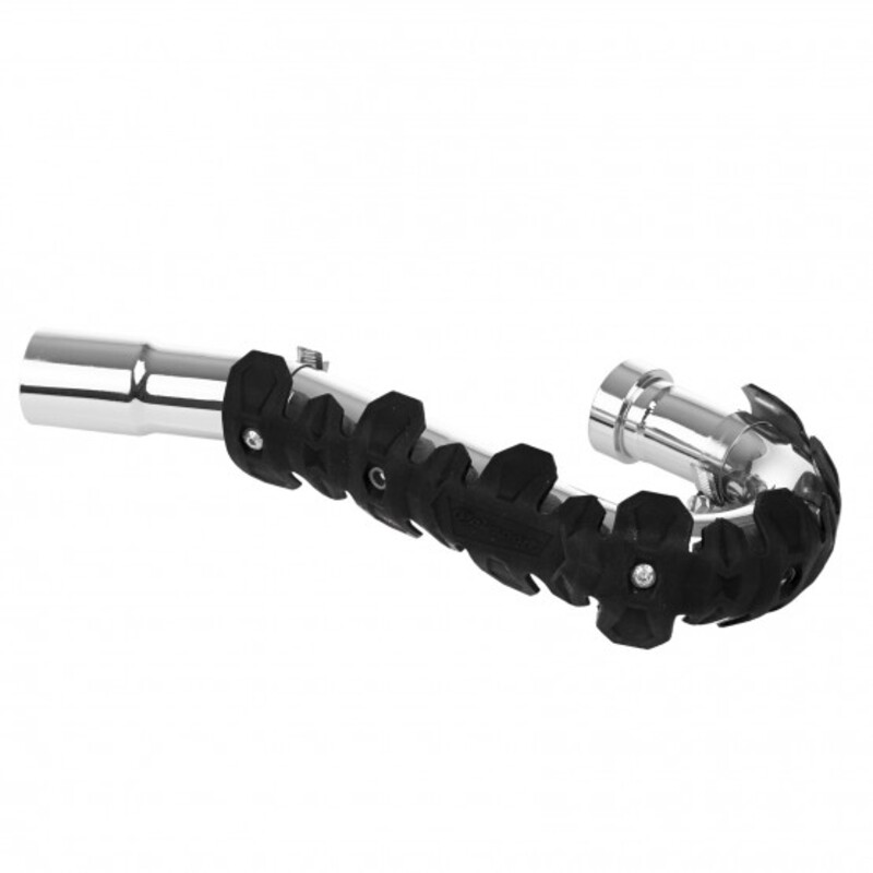 Protection d&rsquo;échappement POLISPORT long noir