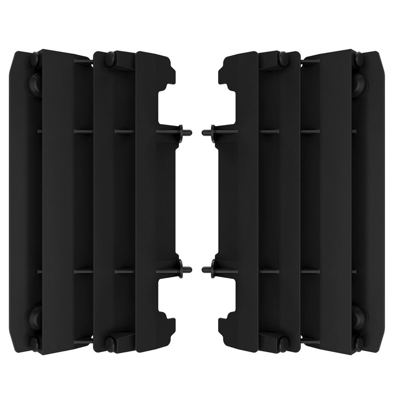 Ouïes de radiateur POLISPORT noir