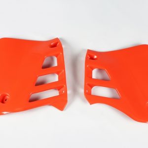 Ouïes de radiateur UFO orange Honda CR125R