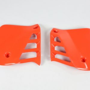 Ouïes de radiateur UFO orange Honda CR250R