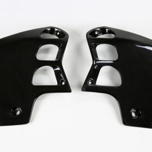 Ouïes de radiateur UFO noir Honda CR500R