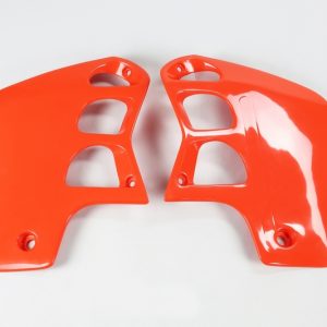 Ouïes de radiateur UFO orange Honda CR500R