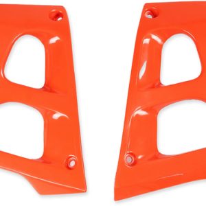 Ouïes de radiateur UFO orange Honda CR125R/250R