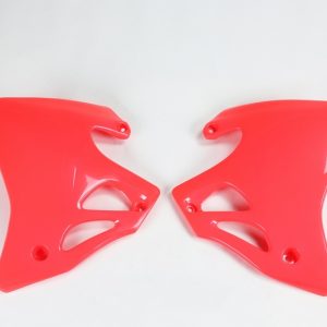 Ouïes de radiateur UFO rouge Honda CR125R/250R