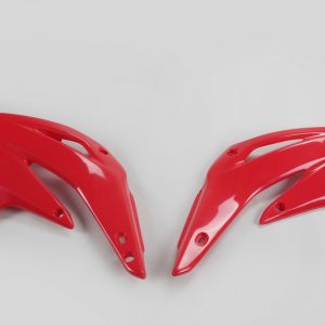 Ouïes de radiateur UFO rouge Honda CR85R/85RB