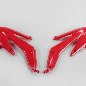 Ouïes de radiateur UFO rouge Honda CRF450R