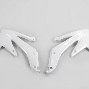 Ouïes de radiateur UFO blanc Honda CRF450R